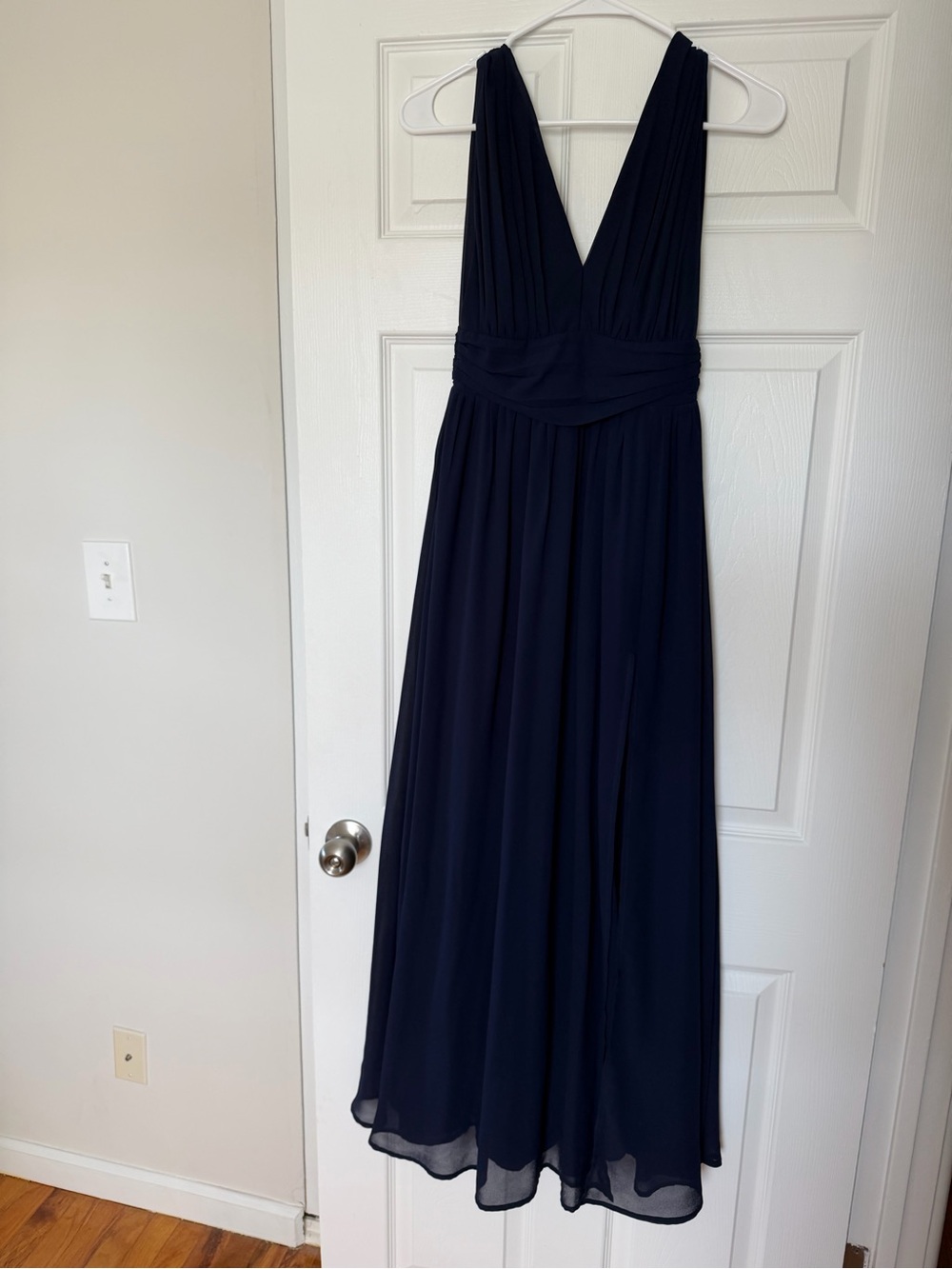 Lulus Heavenly Hues Navy Blue Maxi Dress
